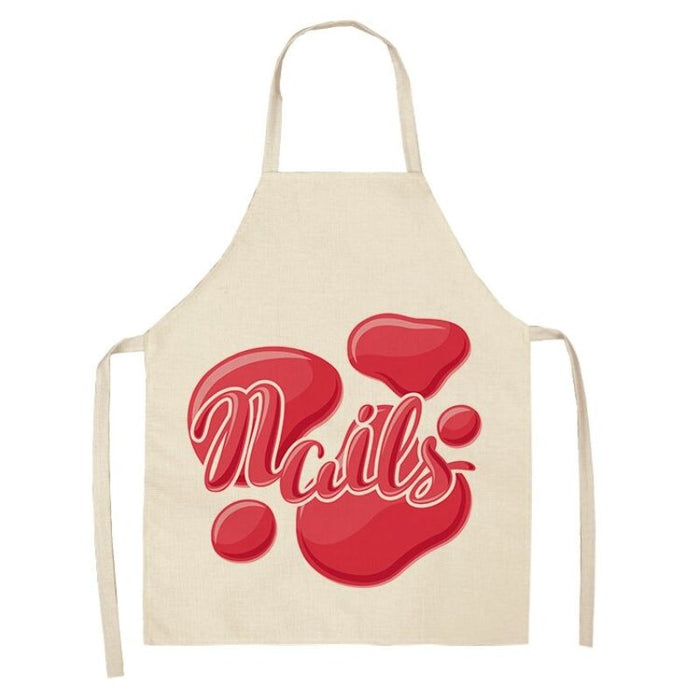 Nail Polish Cooking Apron