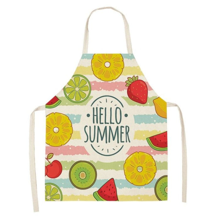 Summer Fruit Pattern Apron