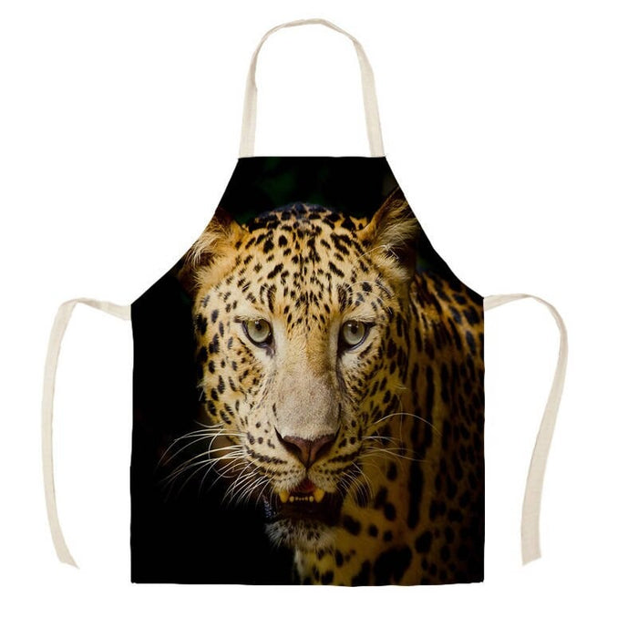 Animal Printed Household Kitchen Apron