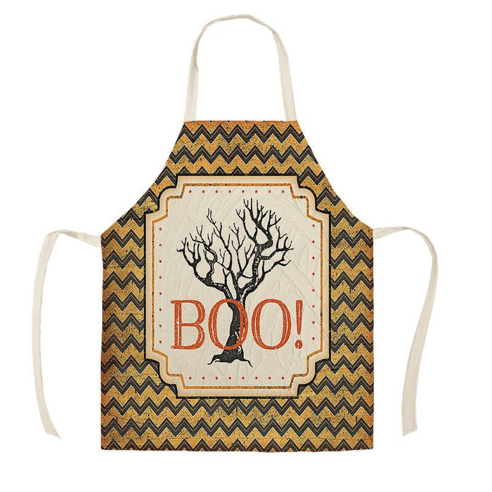 Halloween Kitchen Print Apron