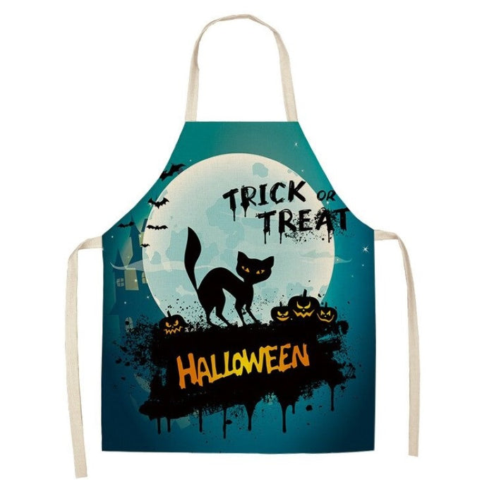 Pumpkin Happy Halloween Horror Apron