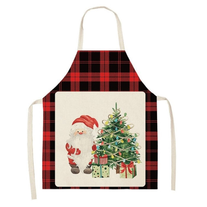 Merry Christmas Printed Cooking Apron