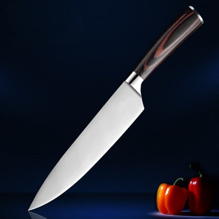 Japanese Santoku Stainless Steel Chef Knife Sets