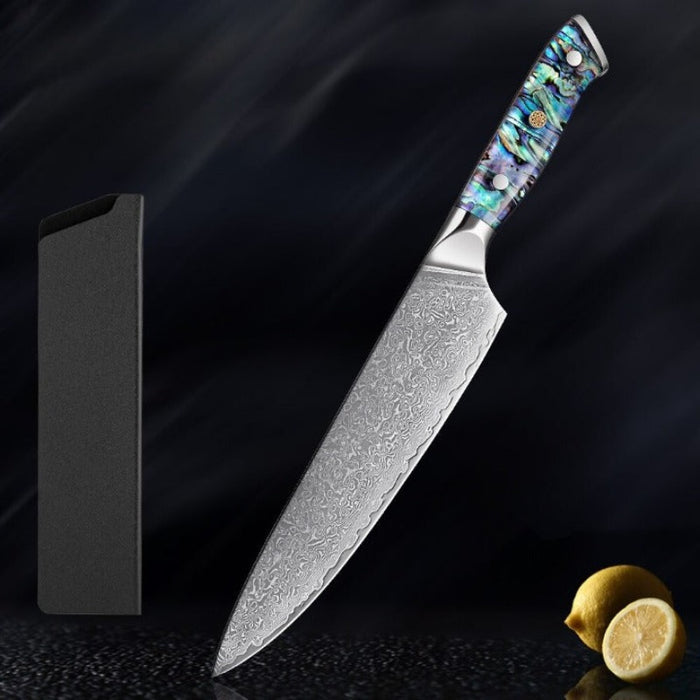 67 Layer Damascus Steel Kitchen Knives Set