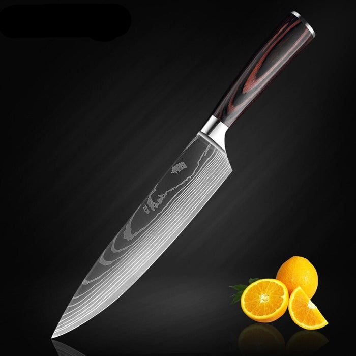 High Carbon Stainless Steel Knife Set