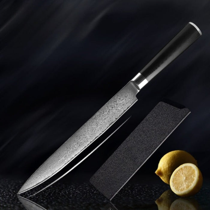 Ultra Sharp Damascus Steel Kitchen Knives Set