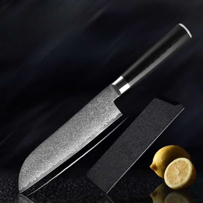 Ultra Sharp Damascus Steel Kitchen Knives Set