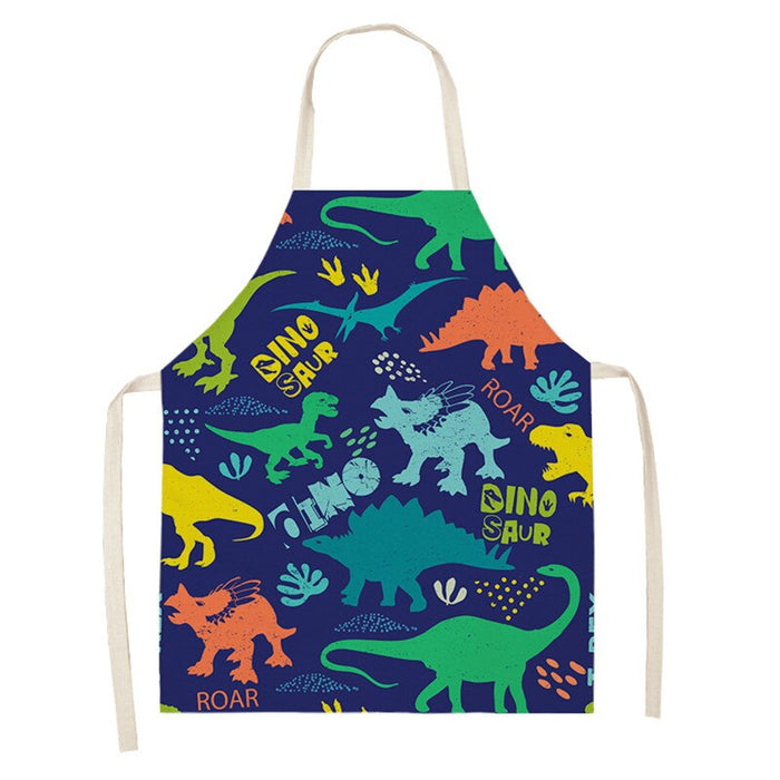 Cartoon Print Kitchen Apron