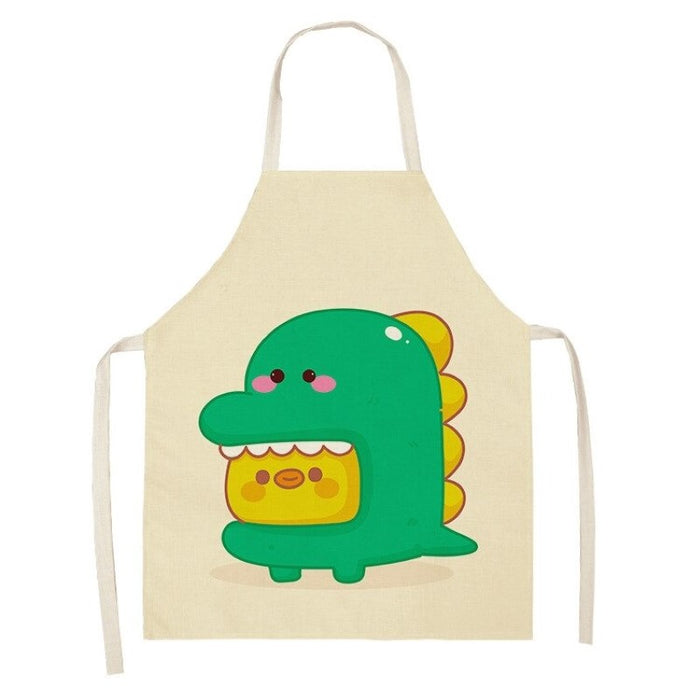 Animal Duck Cartoon Print Apron