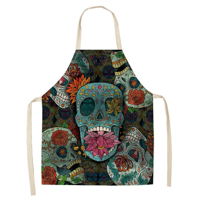 Patterned Kitchen Apron