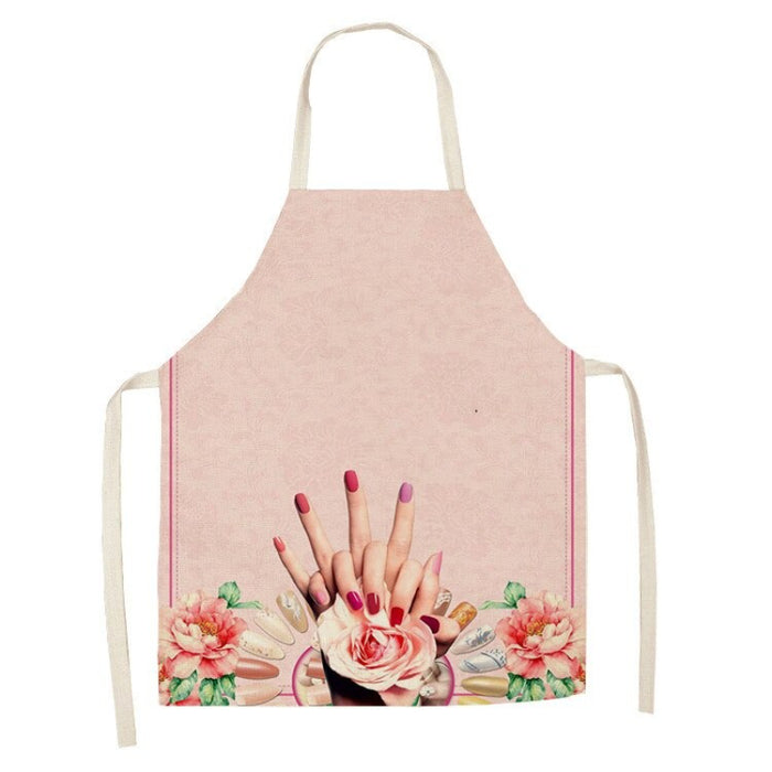 Sleeveless Color Printed Apron