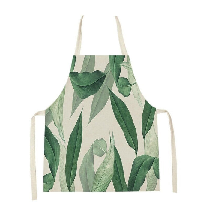 Cleaning Plant Flower Kitchen Cooking Apron