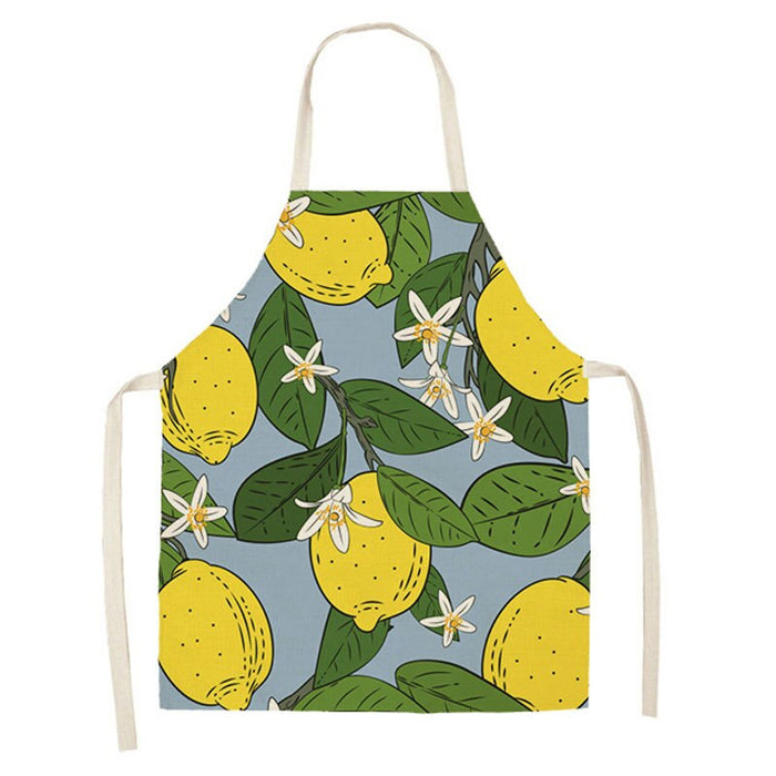 Fruit Patterned Kitchen Apron