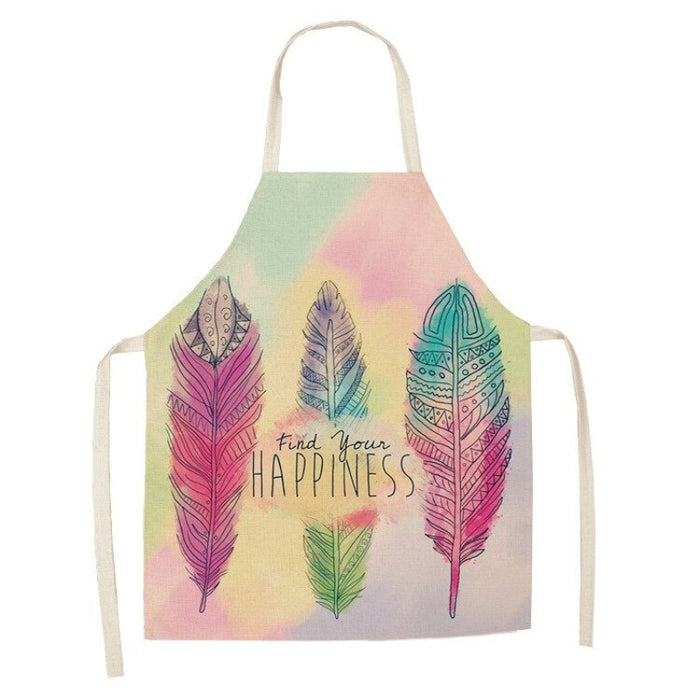 Unique Print Sleeveless Aprons