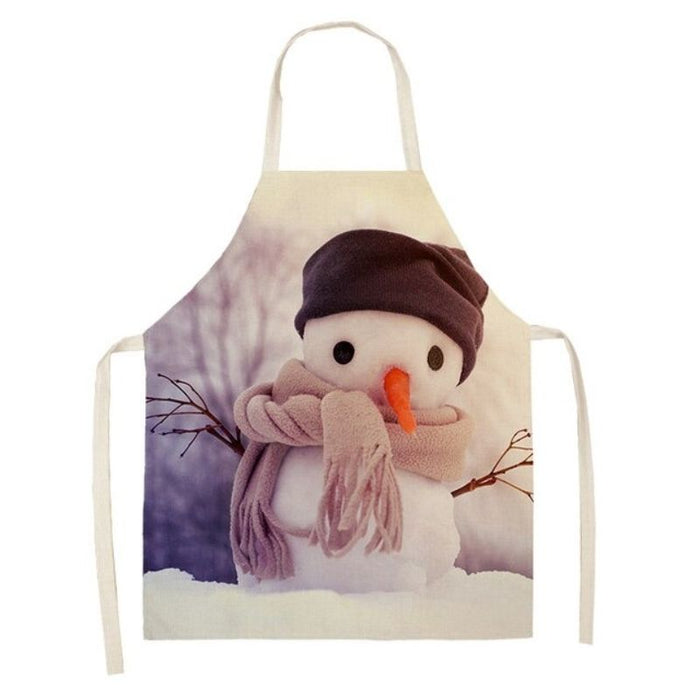 Christmas Snowman Cleaning Apron