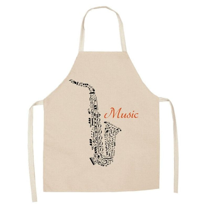 Musical Note Piano Kitchen Apron