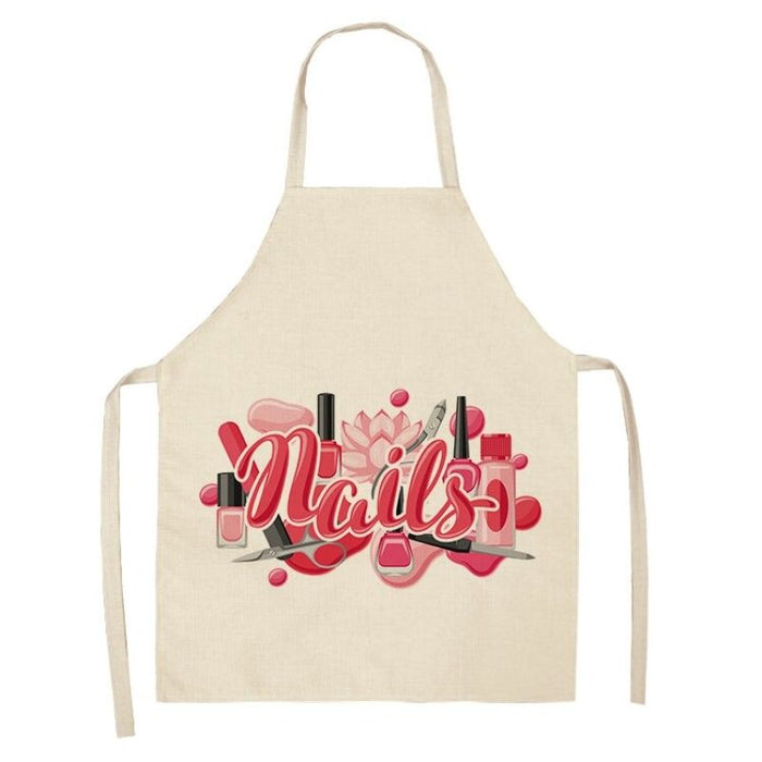 Nail Polish Cooking Apron