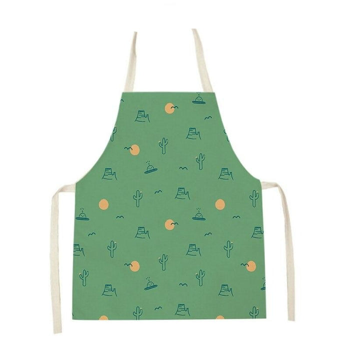 Nordic Printed Kitchen Aprons