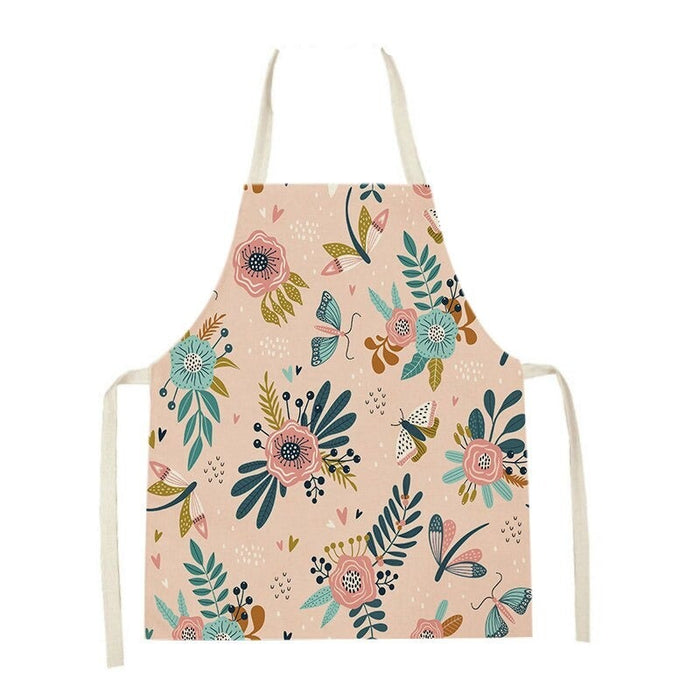 Printed Pattern Cleaning Apron