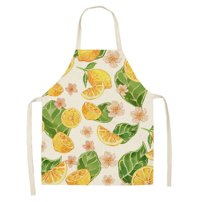 Fruit Patterned Kitchen Apron