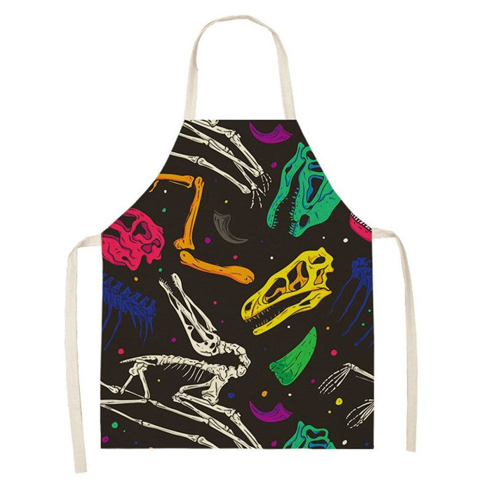 Printed Dinosaurs Cartoon Aprons