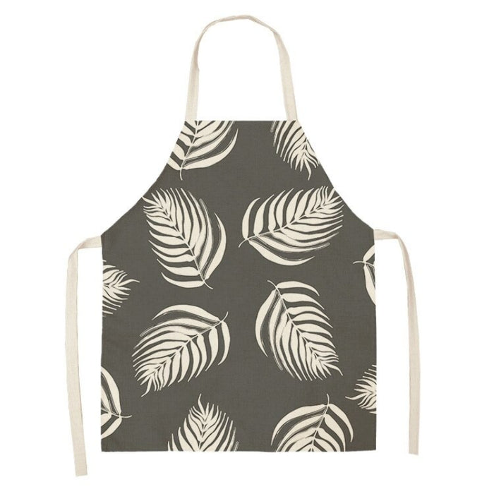 Geometric Patterned Sleeveless Aprons