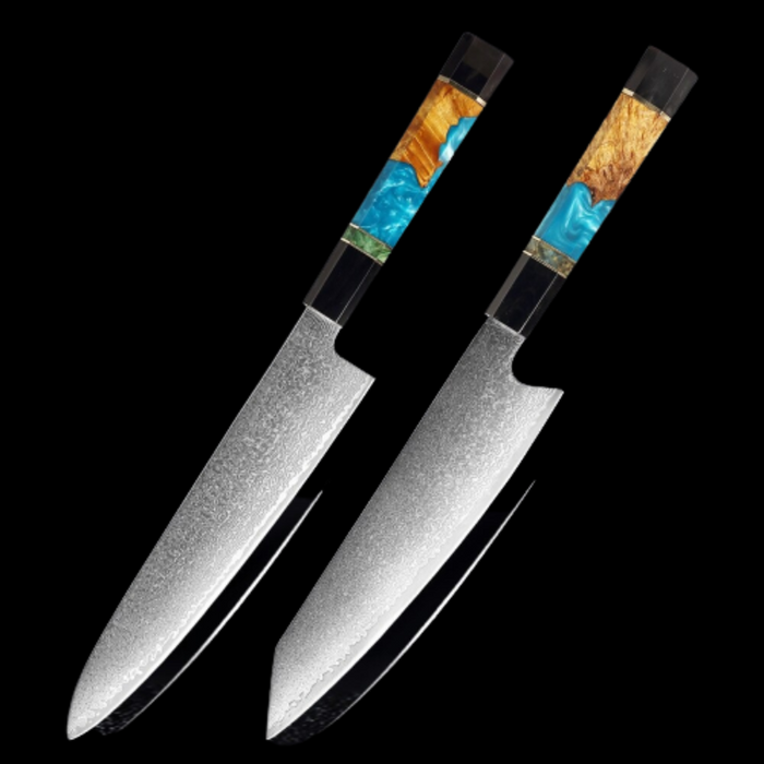 Damascus Steel Professional Kitchen Knife Sets