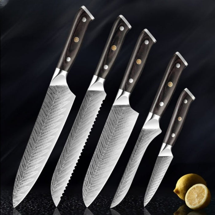 Stainless Steel Kitchen Knives Set