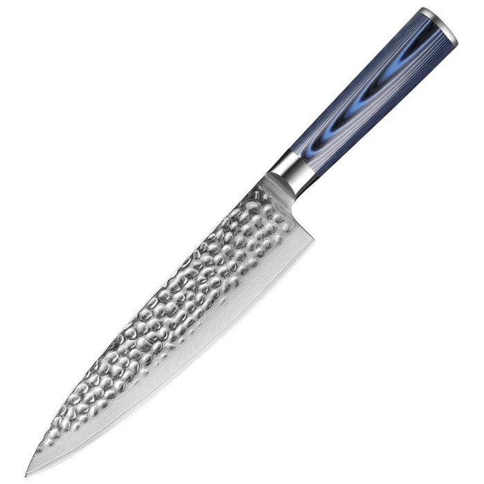 5 Pieces Premium Blue Handle Knife Set