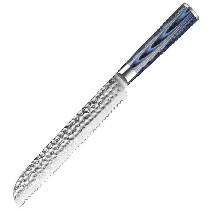 5 Pieces Premium Blue Handle Knife Set