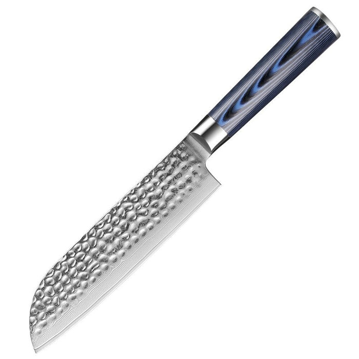 5 Pieces Premium Blue Handle Knife Set