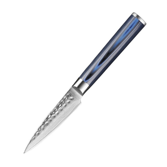 5 Pieces Premium Blue Handle Knife Set