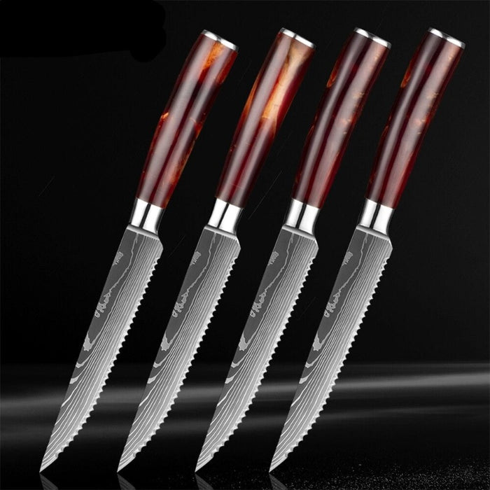 Stainless Steel Serrated Multipurpose Cutlery Table Knife Sets