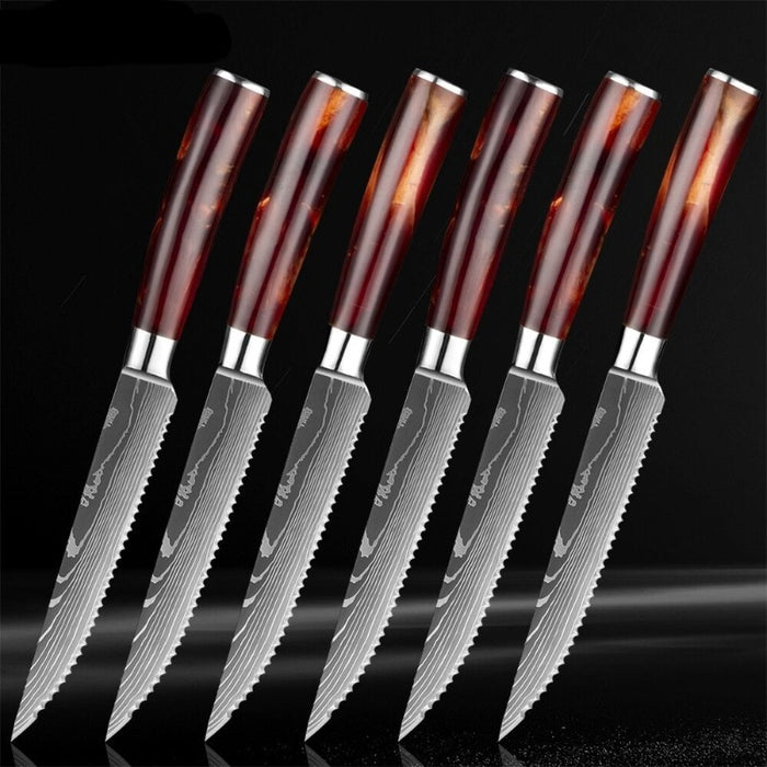 Stainless Steel Serrated Multipurpose Cutlery Table Knife Sets