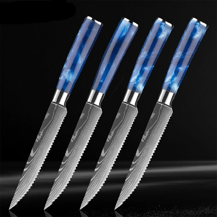 Stainless Steel Serrated Multipurpose Cutlery Table Knife Sets