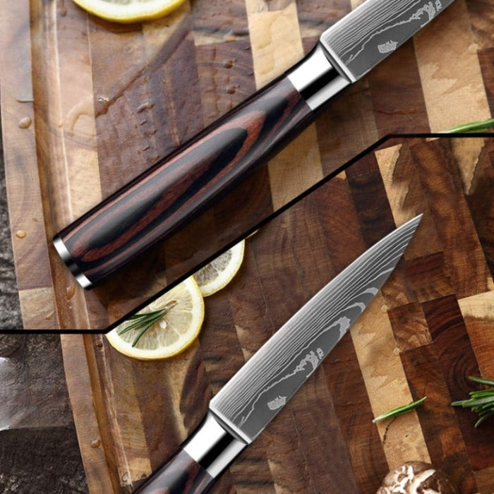 3.5-Inch Professional Paring Knife With Resin Handle