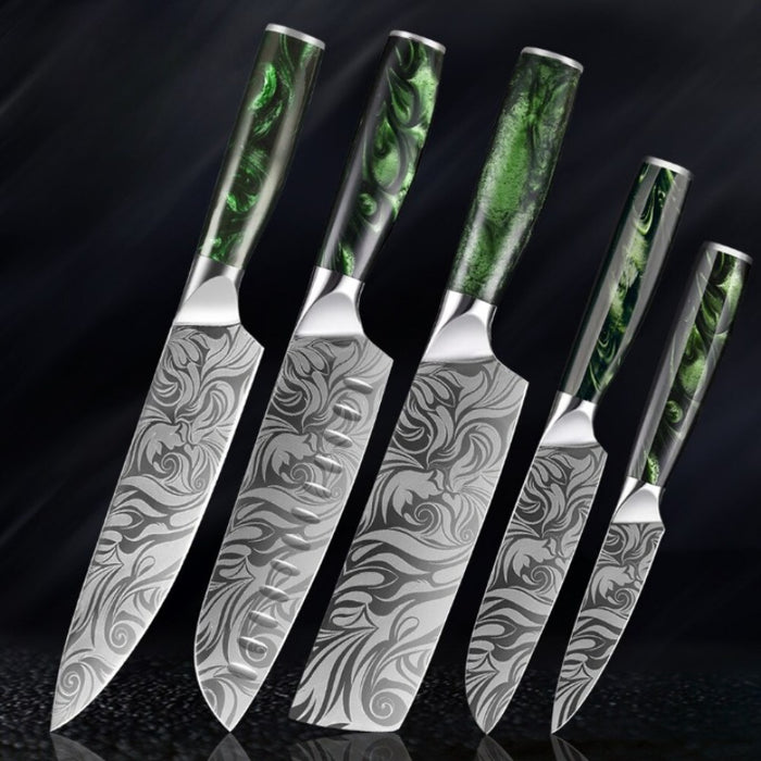 Luxury Ultra Sharp Kitchen Knife Sets