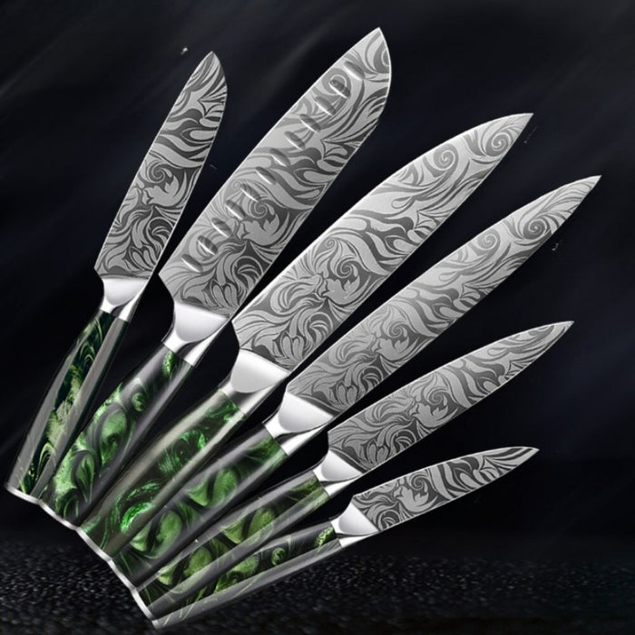 Luxury Ultra Sharp Kitchen Knife Sets