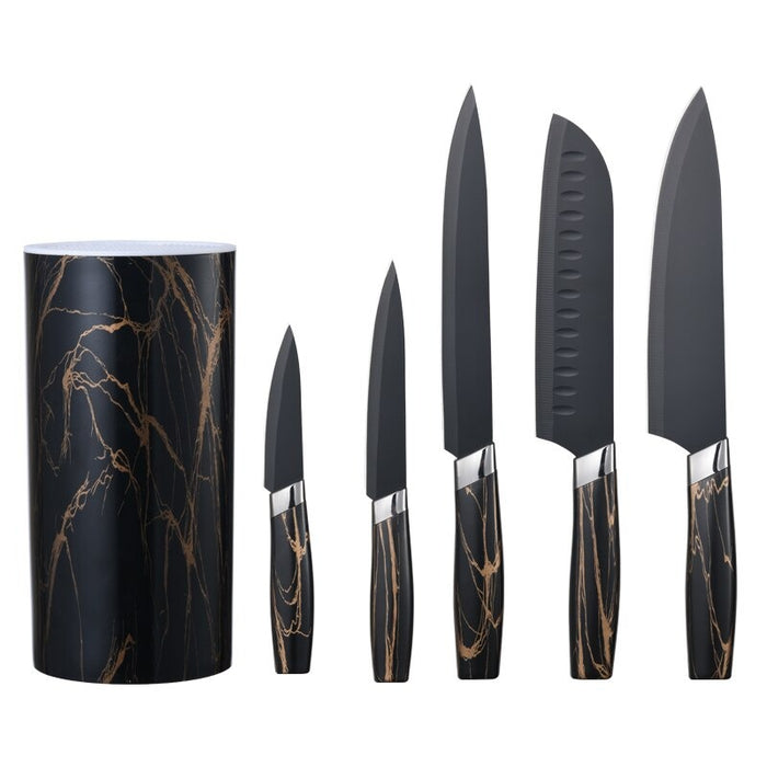 Kitchen Knife Set Slicing Tools With Knife Holder