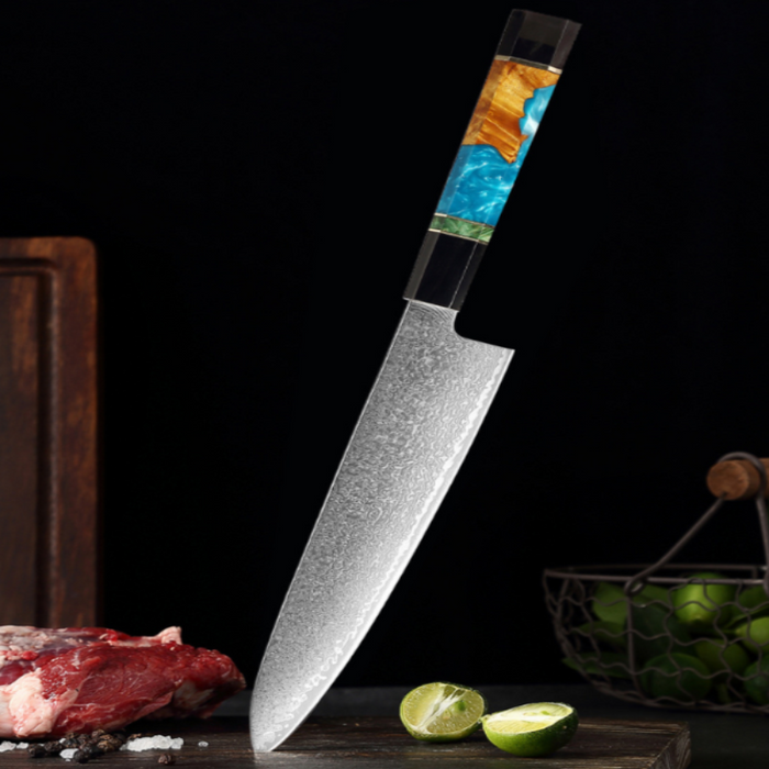 The 8.5 Inch Damascus Steel Chef Knife