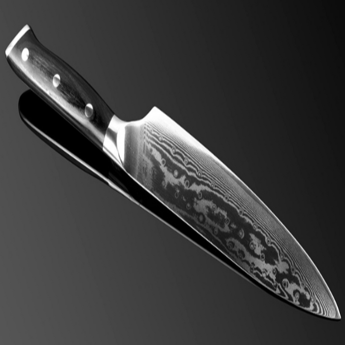 The 8 Inch Damascus High Carbon Steel Chef Knife