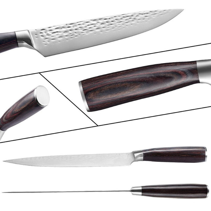 8 Inch Color Wood Handle Kitchen Chef Knife