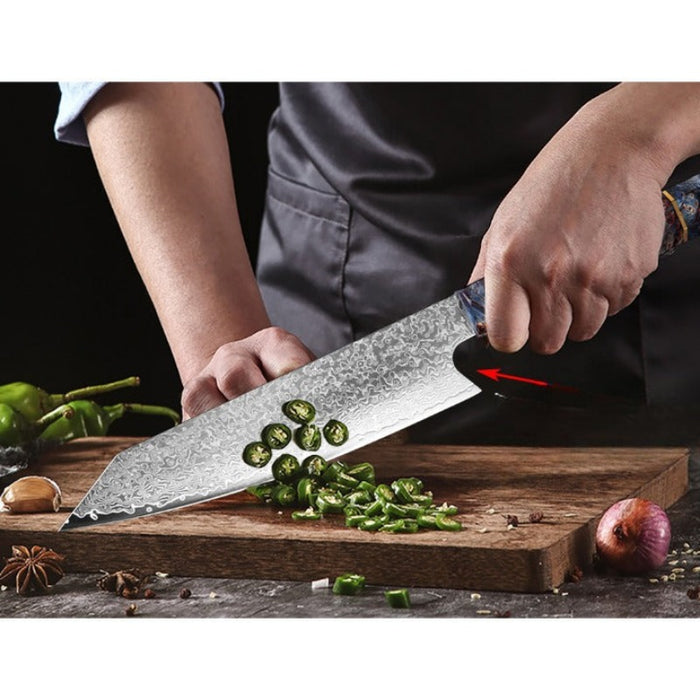 Japanese Damascus Steel Chef Knife