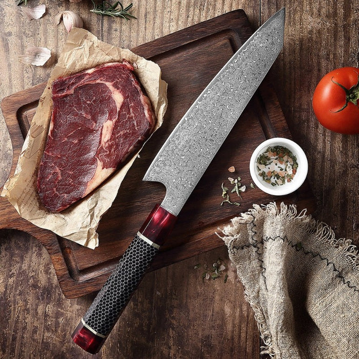 High-grade Sharp Damascus Steel 8-Inch Chef Knife