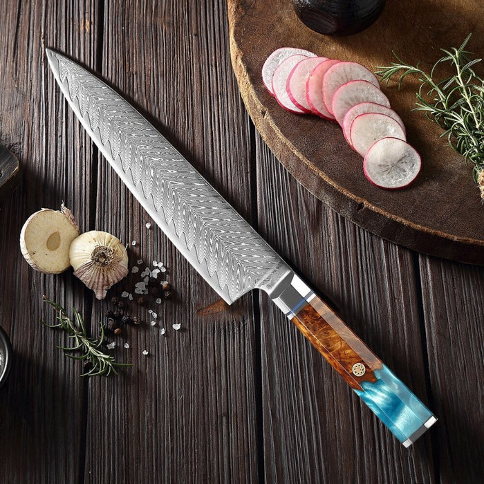 Japanese Damascus Steel 8 Inch Chef Knife