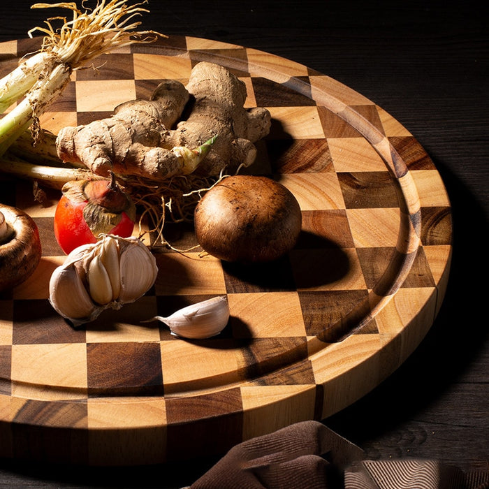 Oval Wood Chopping Board