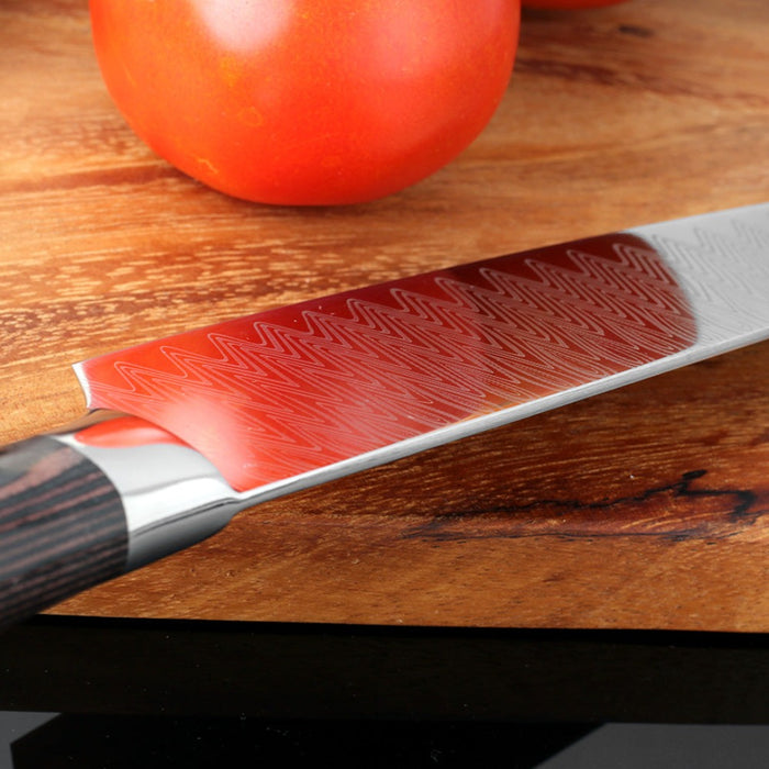 8-Inch Japanese Pattern Stainless Steel Chef Knife