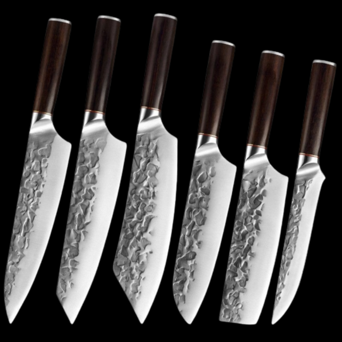 Forged Steel Sharp Kitchen Knife Sets