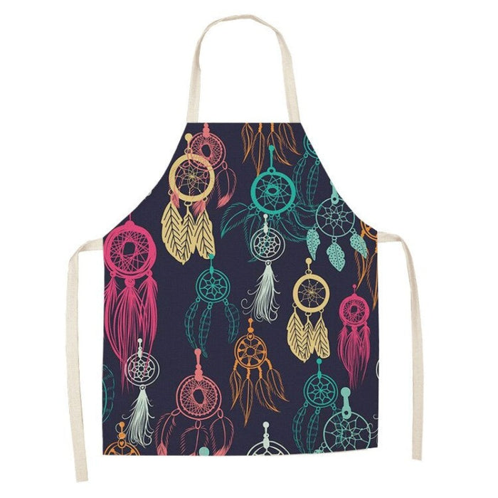 Unique Print Sleeveless Aprons