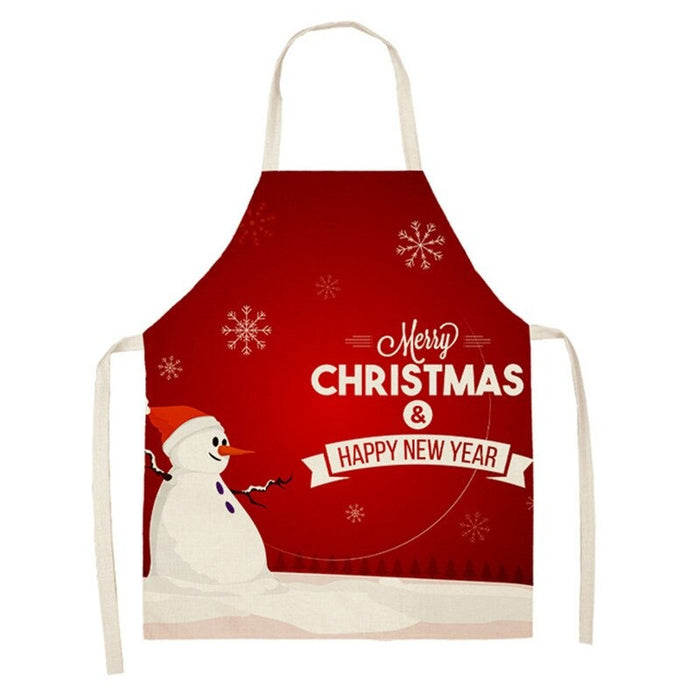 Printed Christmas Themed Aprons